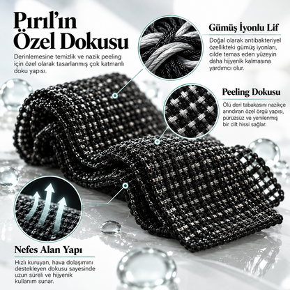 Pırıl™  Antibakteriyel  Duş Lifi