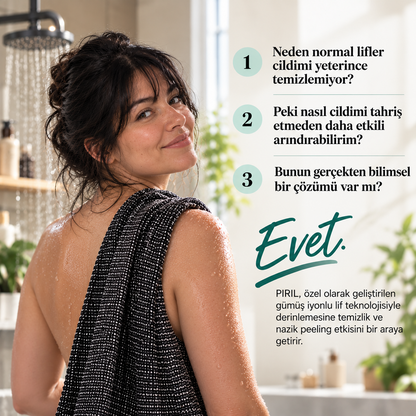 Pırıl™  Antibakteriyel  Duş Lifi